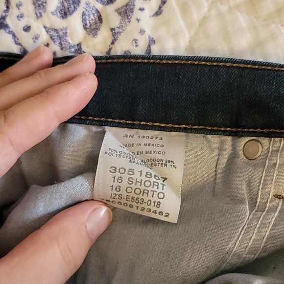 NWT Lee Straight Jeans Sz 16S - Picture 3 of 5